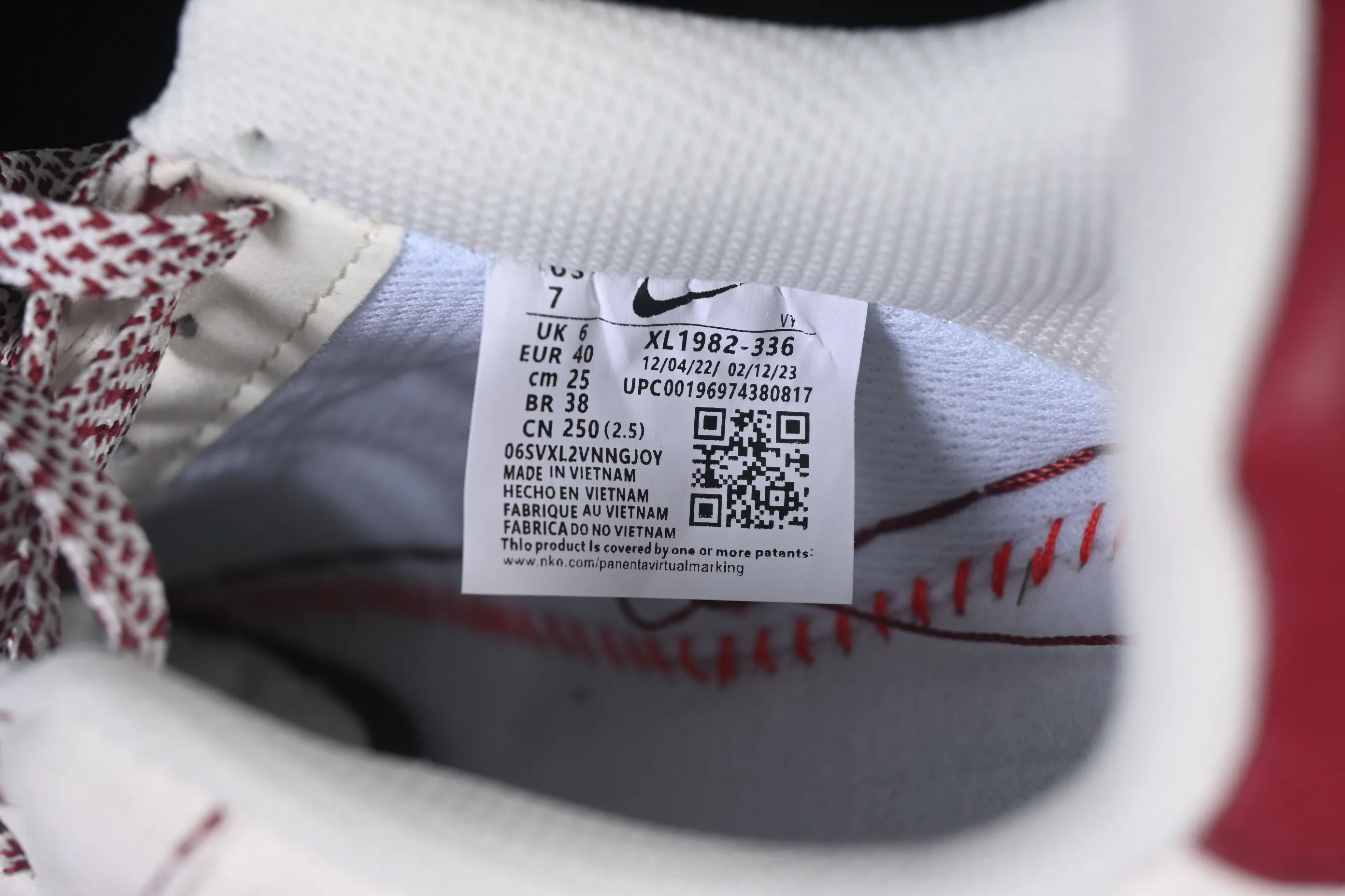 All Categories Nk Air Force 1 Air Force Series Nk Air Force 1 Low Air Force Low Nike Air Force 1'07 Low Beige Burgundy Air Force One Low Casual Sneakers XL1982-336